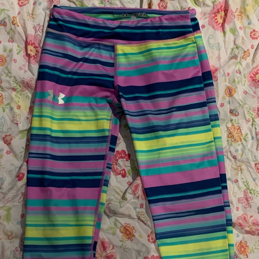 under armour leggings girls m